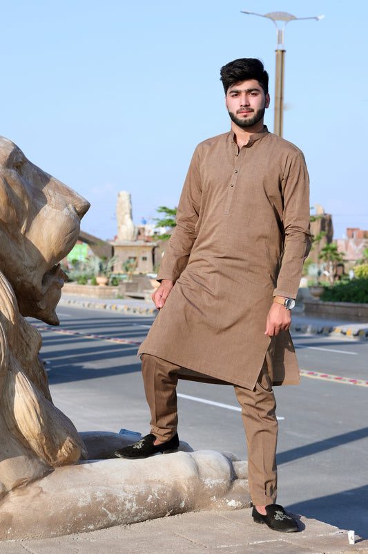 Hinnah Khaddar Kurta Pajama