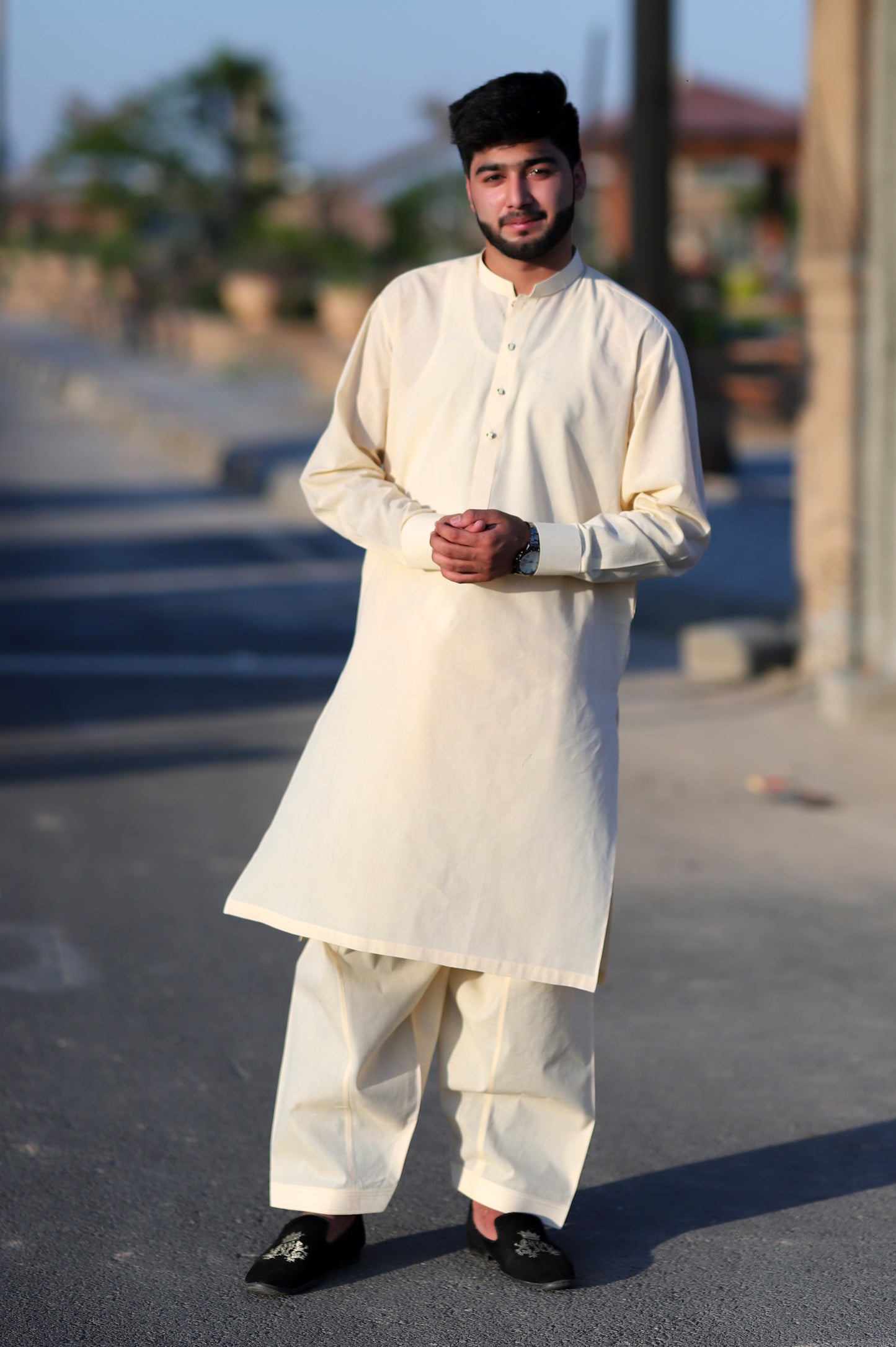 Lemonade Khaddar Shalwar Qameez