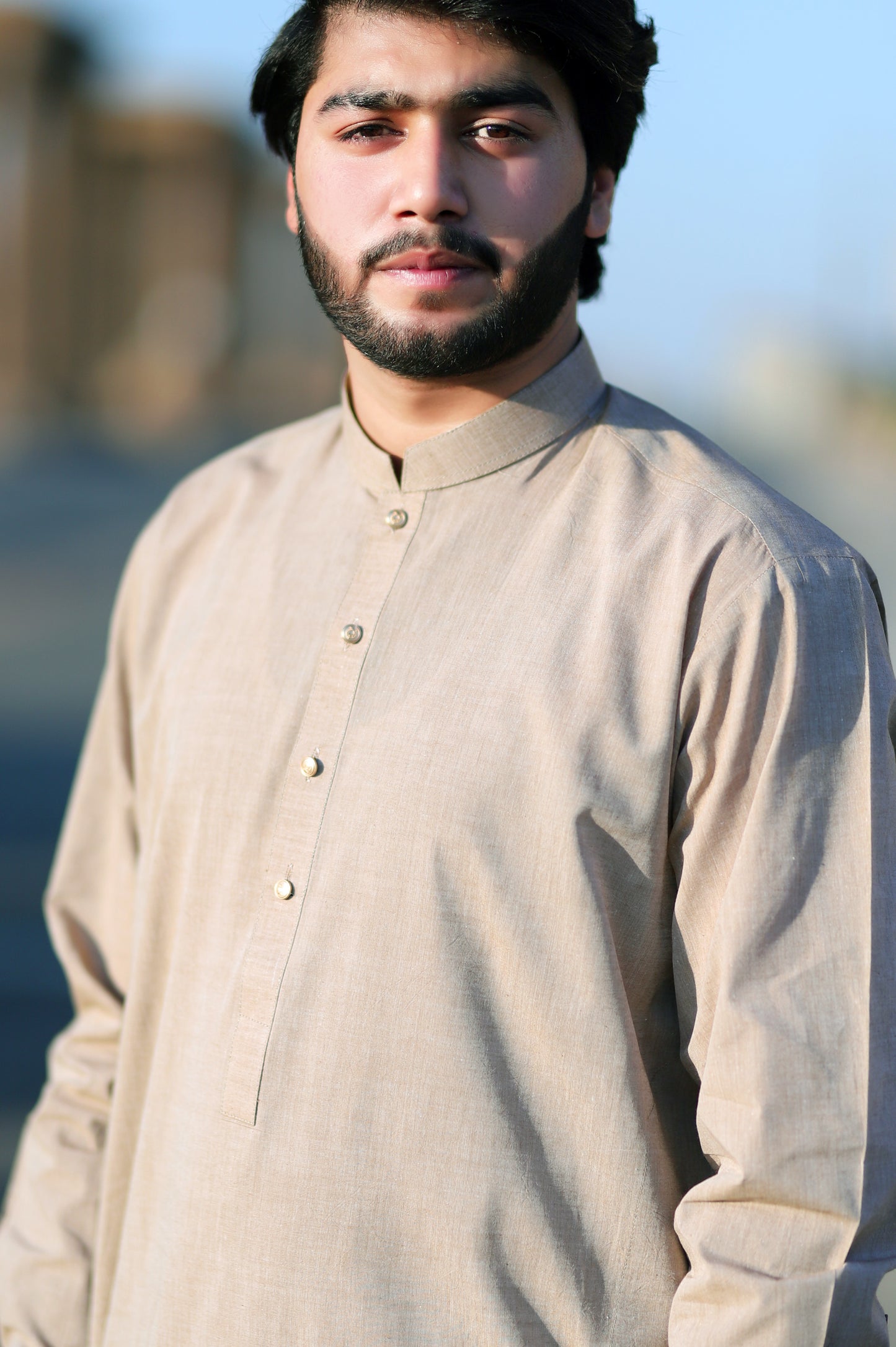 Skin Khaddar Shalwar Qameez