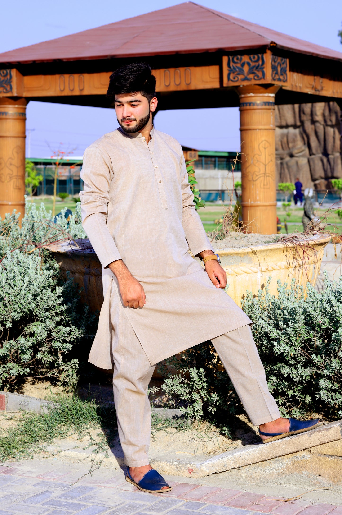 Skin Khaddar Kurta Pajama